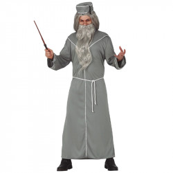 Disfraz de hechicero para adulto. Disfraz de Dumbledore adulto