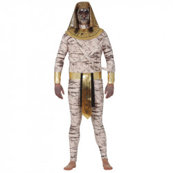 Disfraz de momia faraón para adulto - Disfraz egipcio zombie