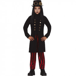 Disfraz de vampiro gótico infantil - Disfraz conde drácula steampunk infantil