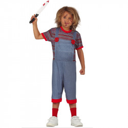 Disfraz de muñeco diabólico infantil - Disfraz Muñeco Chucky para niño
