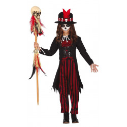 Disfraz de voodoo infantil - Disfraz de chamana para niña