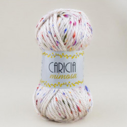 Lana Caricia Mimosa Beige 101 - Ovillo de lana gruesa para invierno