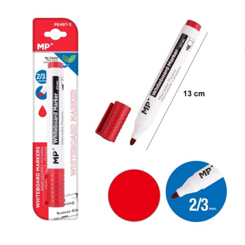 Rotulador Rojo 2-3mm