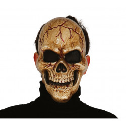 Máscara Calavera de las tinieblas PVC - Careta esqueleto