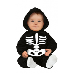 Esqueleto Bebe,  Traje de disfraz Para Bebe, Ropa De Halloween Para Bebe, Disfraz Mono Con Capucha