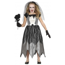Disfraz de Novia Fantasma Niña, Disfraz de Halloween