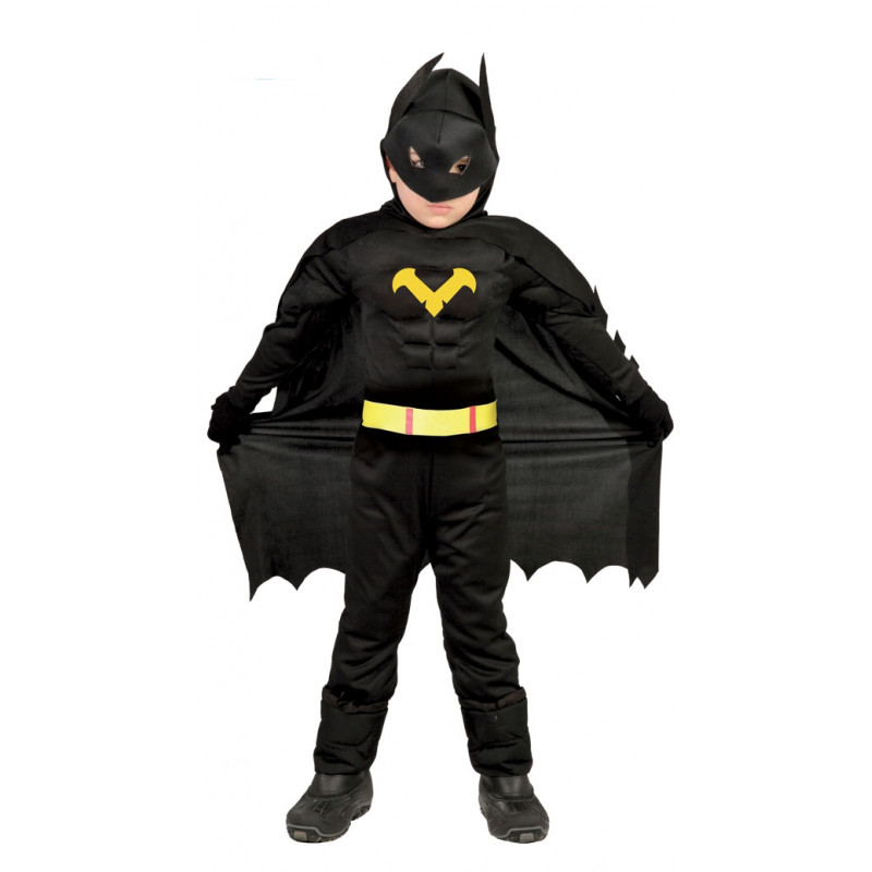 Disfraz de Black Hero Infantil. Traje de Batman para niño | Bazar Chinatown