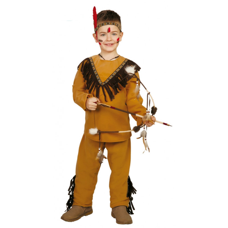 Escarpado Perforar Órgano digestivo Disfraz de indio infantil. Disfraz de nativo americano para niño | Bazar  Chinatown