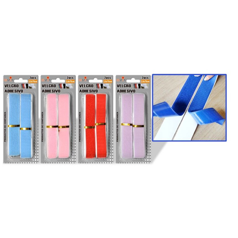 Fuerte de color fluorescente de cinta de Velcro adhesivo - China Cinta de  velcro y gancho y bucle precio