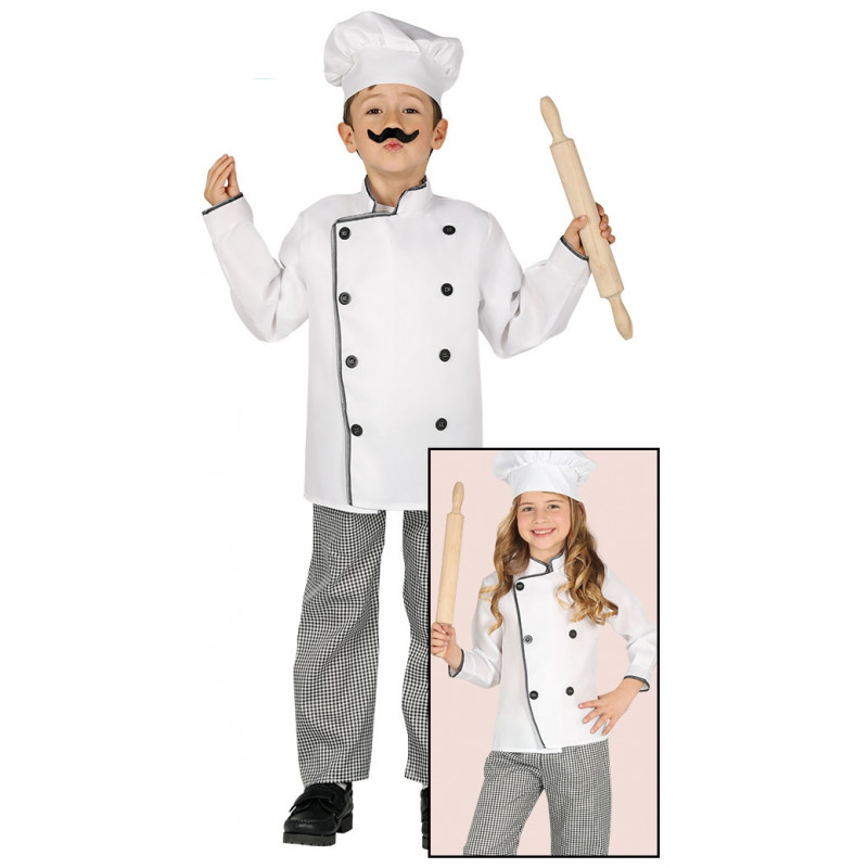 cine Regenerador preposición Disfraz de Cocinero Italiano infantil. Disfraz de San Prudencio para niño y  niña | Bazar Chinatown