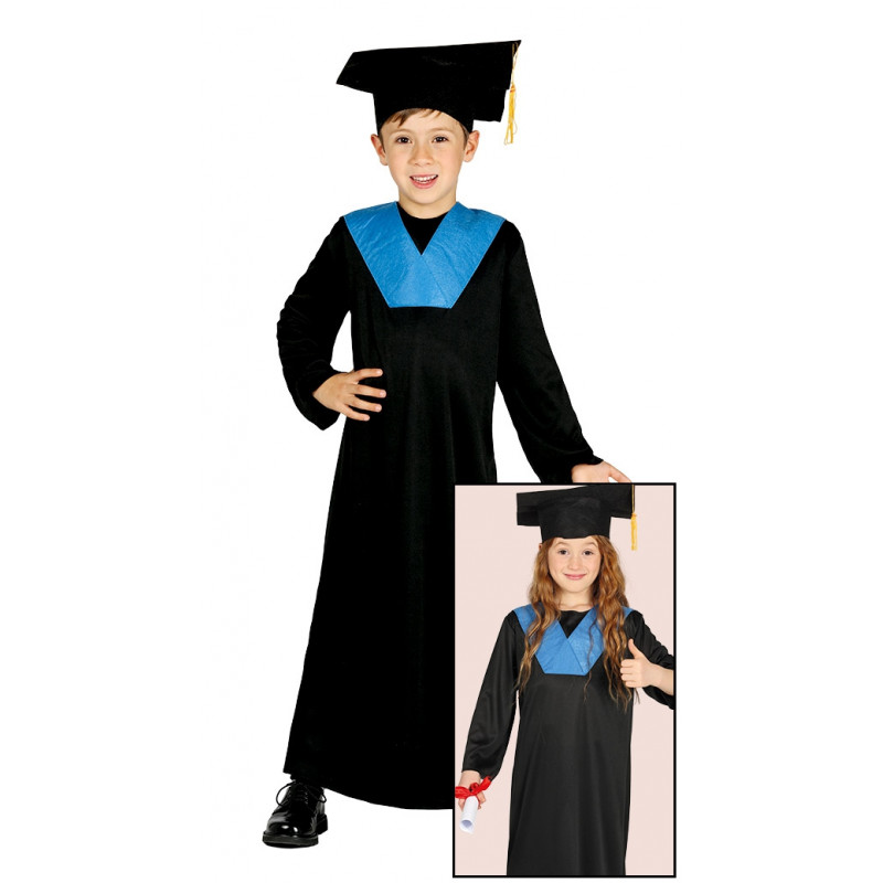 Disfraz estudiante infantil, traje de graduación para niño | Bazar