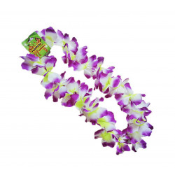 Collar Hawaiano Violeta, 45 cm