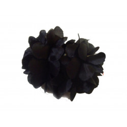 Flor Sevillana negra 8 cm