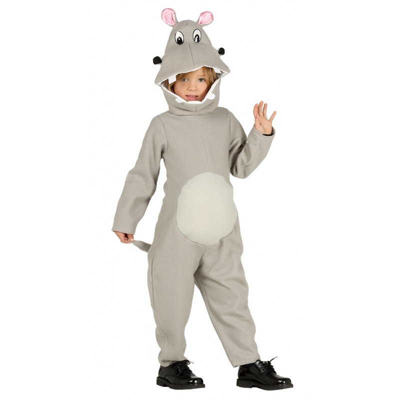 Disfraz de hipopótamo infantil. Pijama de animal para niño Chinatown