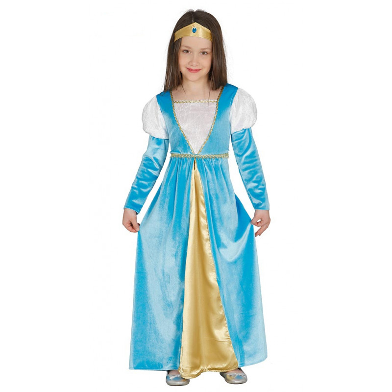Disfraz de Dama Medieval Infantil - Disfraz Reina Julieta Medieval para  Niña