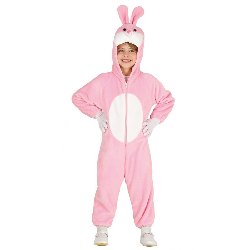 ángulo Descuido ayudante Disfraz de conejito rosa infantil - Pijama de conejo para niños | Bazar  Chinatown