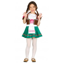 Disfraz de Tirolesa Infantil - Disfraz de Tirolesa Louisa para Niña
