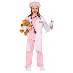 Disfraz de Veterinaria Infantil - Disfraz de Enfermera de Animales Niña