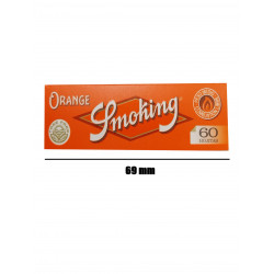 Papel 69 mm, 60 Hojas Smoking Orange