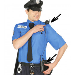 Intercomunicador policía