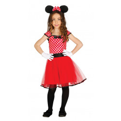 Disfraz de Ratoncita Infantil - Disfraz de Minnie Mouse para Niña