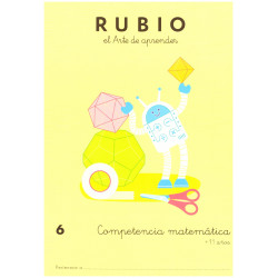 RUBIO, Matemáticas No.6