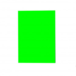 Cartulina A4 Verde Fluorescente, MP
