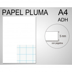 Cartón Pluma A4, Blanco - Set 2 unidades