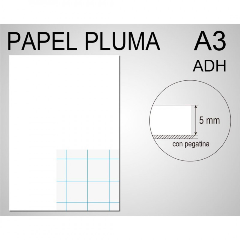 Carton Pluma 5mm A-3 - papeleriana