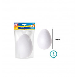Huevos Poliespán, 11 cm
