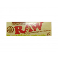 Papel 75mm, 50 hojas Raw Organic Hemp