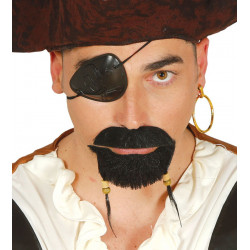 Perilla y bigote pirata