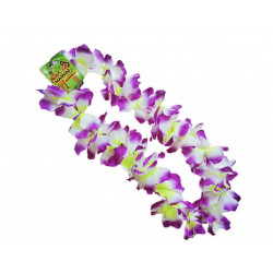Collar Hawaiano Violeta, 48 cm