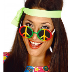 Gafas hippie multicolor