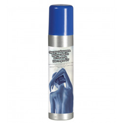 Maquillaje en spray azul para cuerpo y cara 75ml