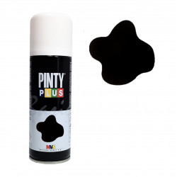 Pintura en Spray Negro Mate 9005, 200ml - PintyPlus