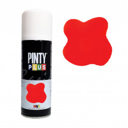 Pintura en Spray Fluorescente Rojo F107, 200ml - PintyPlus