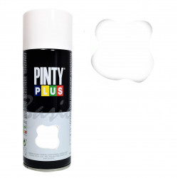 Pintura en Spray Satinada Blanca 9010, 400ml -PintyPlus