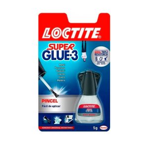 Adhesivo instantáneo super Glue-3 con pincel 5g Loctite