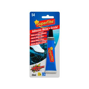 Adhesivo metal y cristal Supertite 20g