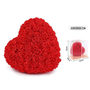 Adorno Corazon De Rosas