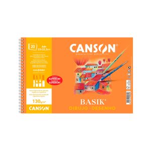 Album de dibujo Basic Canson distintos tipos