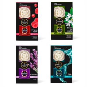Ambientadores de hogar Ambar Flor perfumada