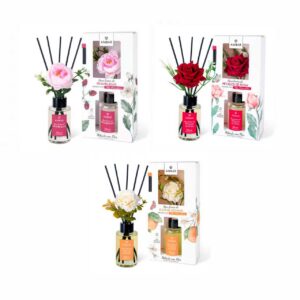 Ambientadores de hogar Ambar milkado  con flor