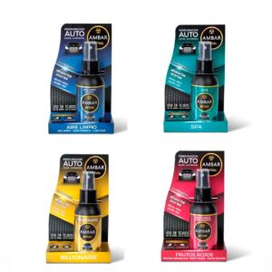 Ambientadores de spray coches Ambar