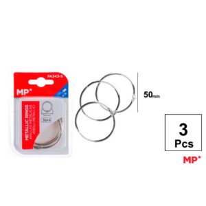 Anillas Metálicas de 38mm 5pcs