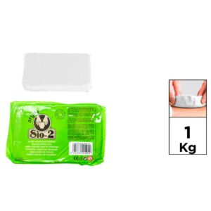 Arcilla Blanca Modelar Sio-2 1kg