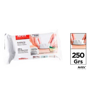 Arcilla Natural Endurecible 250gr Blanco