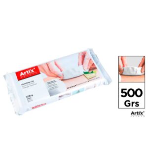 Arcilla Natural Endurecible 500gr Blanco
