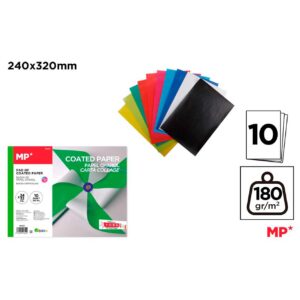 Block Papel Charol 10 Hojas